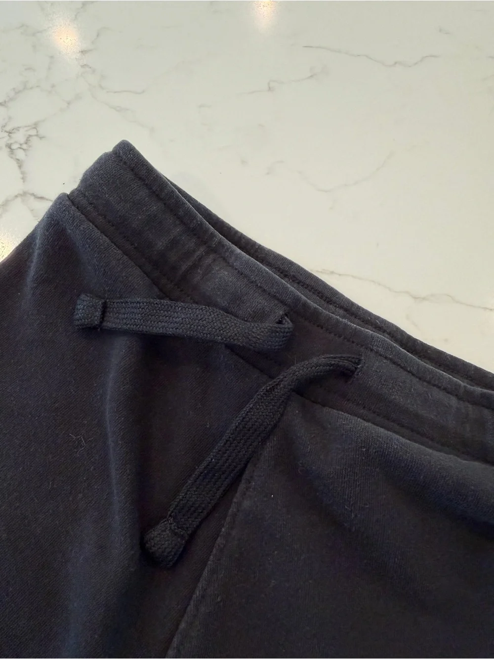 Puma Black Athletic Shorts with White Logo